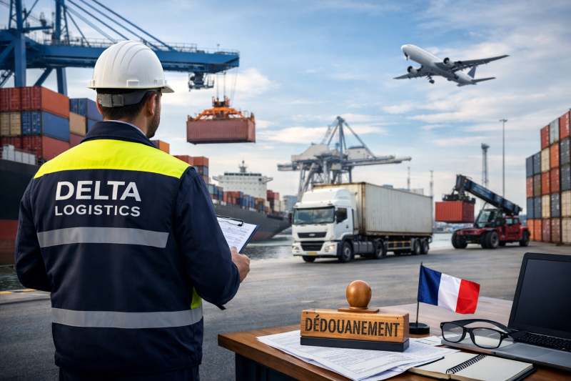 Dédouanement et formalités douanières import export et transit au port de Bordeaux Bassens